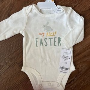 Easter onesie new with tags